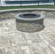 Outdoor fireplace — Trumbull, CT — Pepper's Landscaping & Lawn Service, Inc.