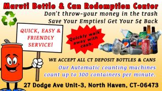bottle  can redemption center bridgeport Maruti Bottle & Can Redemption Center