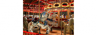 adventure sports venues in hartford Bushnell Park Carousel