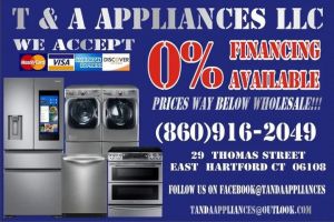 appliance shops in hartford T & A Appliances LLC