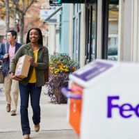 courier service new haven FedEx Drop Box