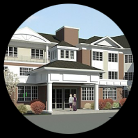 Rendering of Entry to Chatham Place at Mary Wade