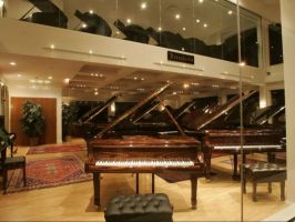 Stamford Piano showroom