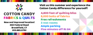 quilt shop waterbury Cotton Candy Fabrics